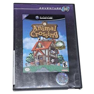 Animal Crossing Nintendo Gamecube Disc & Case Tested Works No Manual or Memory C